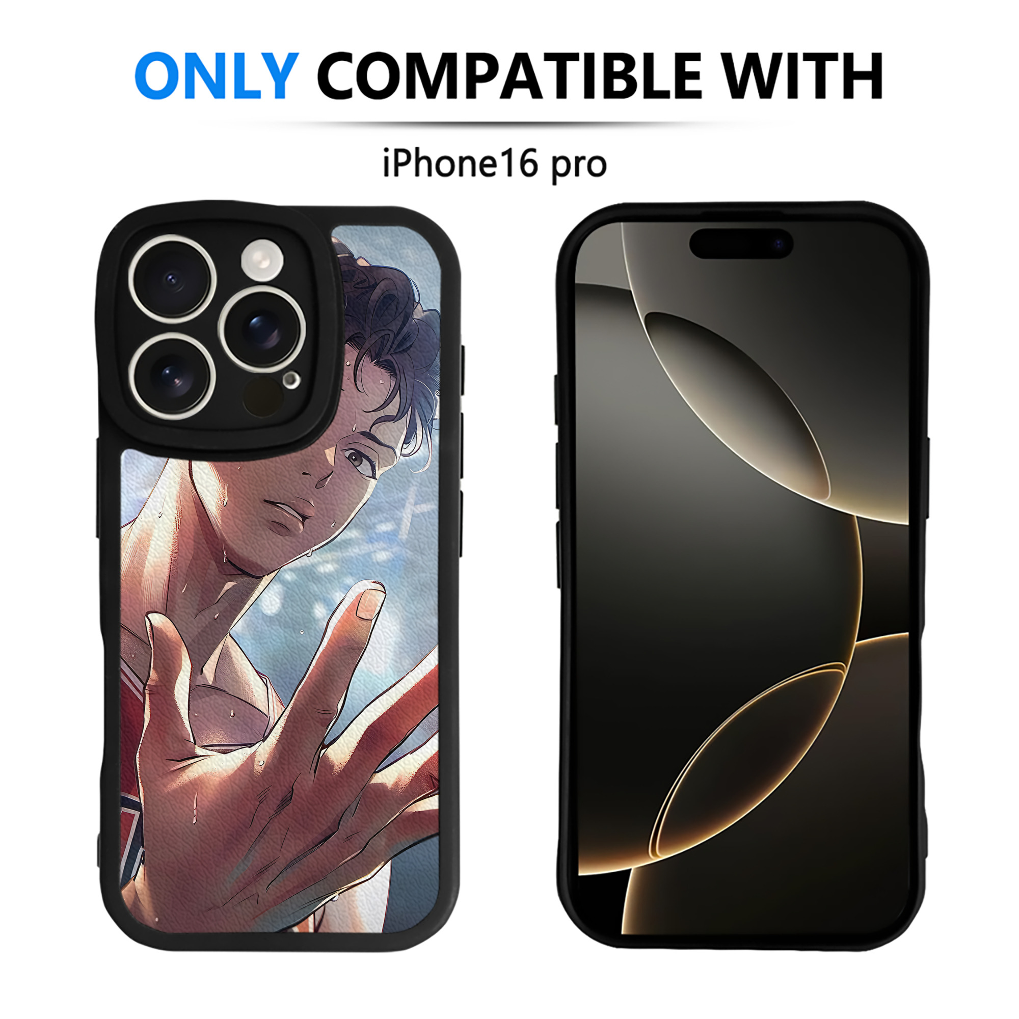 （画像用） SLAM DUNK／スラムダンク 【iPhone 16シリーズ対応】シリコンスマホケース（レザー調） 材質：シリコン